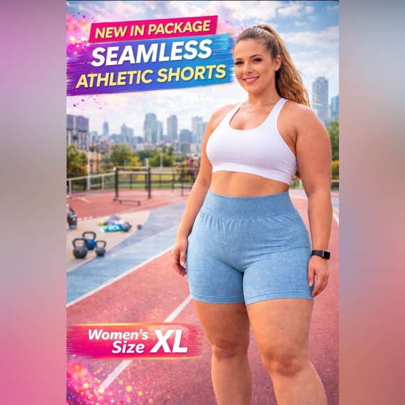 AHLW Pants - 47. NEW AHLW Women’s Seamless Athletic Shorts